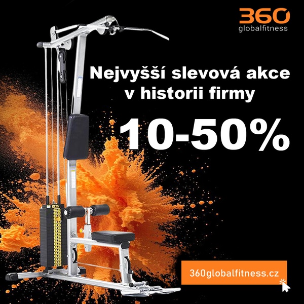 A square-ratio ad creative featuring a home gym station set against a high-contrast black background with an exploding orange powder effect to signify power and energy.